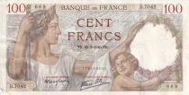 Billet Francia 100 francs 1940