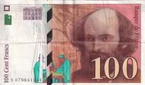 Billet Francia 100 francs Paul C&eacute;zanne 1998
