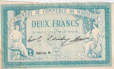 Billet Francia 2 franc 1914