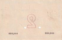 Billet Francia 2 francs 1914