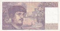 Billet Francia 20 francs 1980