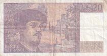 Billet Francia 20 francs 1990