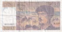 Billet Francia 20 francs 1997