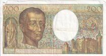 Billet Francia 200 francs Charles Montesquieu, &eacute;crivain et philosophe fran&ccedil;ais 1984