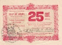 Billet Francia 25 cent 1914