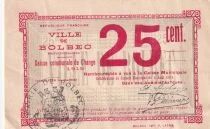 Billet Francia 25 centimes 1915