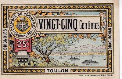 Billet Francia 25 centimes 1922