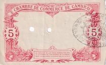 Billet Francia 5 francs 1914