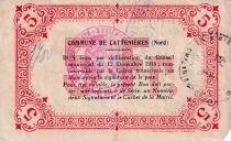 Billet Francia 5 francs 1915