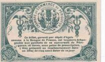 Billet Francia 50 centimes 1914