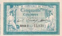 Billet Francia 50 centimes 1914