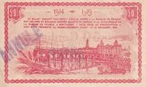 Billet Francia 50 centimes 1914