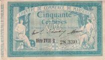Billet Francia 50 centimes 1915