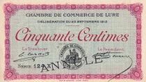 Billet Francia 50 centimes 1915