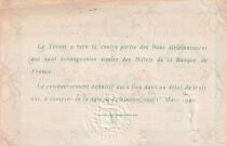 Billet Francia 50 centimes 1920