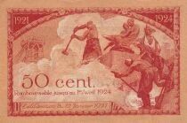 Billet Francia 50 centimes 1921
