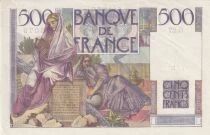 Billet Francia 500 francs 1945