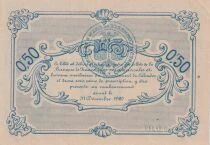 Billet Frankreich 0.50 centimes 1915