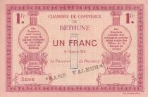 Billet Frankreich 1 franc 1915