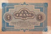 Billet Frankreich 1 franc 1917