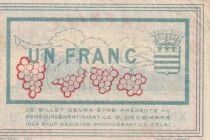 Billet Frankreich 1 franc 1921
