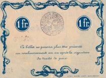 Billet Frankreich 1 francs 1916