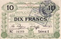 Billet Frankreich 10 francs 1915