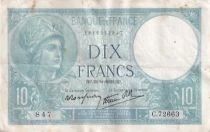 Billet Frankreich 10 francs 1939