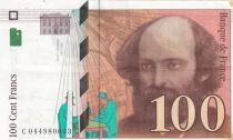 Billet Frankreich 100 francs Paul C&eacute;zanne 1998
