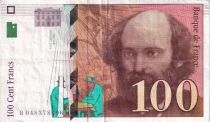 Billet Frankreich 100 francs Paul C&eacute;zanne 1998