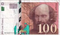 Billet Frankreich 100 francs Paul C&eacute;zanne 1998