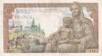 Billet Frankreich 1000 francs 1942