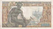 Billet Frankreich 1000 francs 1942