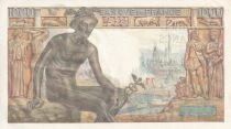 Billet Frankreich 1000 francs 1943