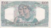 Billet Frankreich 1000 francs 1946
