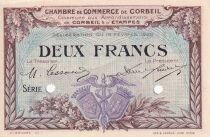 Billet Frankreich 2 franc 1920