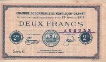 Billet Frankreich 2 francs 1916