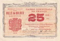 Billet Frankreich 25 cent 1918