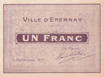 Billet Frankreich 25 centimes 1914