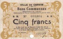 Billet Frankreich 5 francs 1915