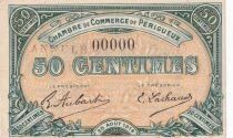 Billet Frankreich 50 centimes 1914