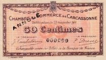 Billet Frankreich 50 centimes 1914