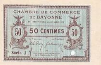 Billet Frankreich 50 centimes 1915