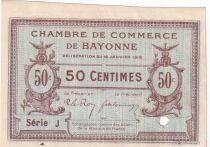 Billet Frankreich 50 centimes 1915