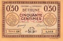 Billet Frankreich 50 centimes 1915