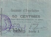 Billet Frankreich 50 centimes 1915
