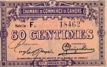 Billet Frankreich 50 centimes 1915