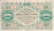Billet Frankreich 50 centimes 1915