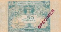 Billet Frankreich 50 centimes 1915