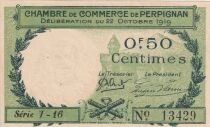 Billet Frankreich 50 centimes 1916